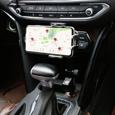 iMounTEK® 360° Dual USB Car Phone Mount product image