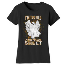 Women's 100% Cotton T-Shirts with Halloween Prints   product image