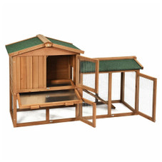 58-Inch Weatherproof Wooden Rabbit Hutch product image