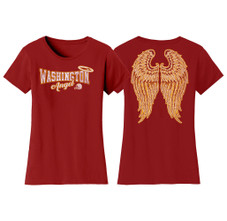 Women's Football Angel T-Shirt product image