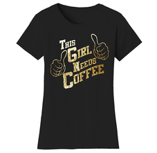 Women’s Coffee Themed Funny T-Shirts product image