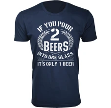 Men's Bacon and Beer Humor T-shirts product image