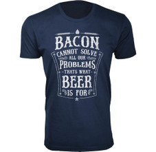 Men's Bacon and Beer Humor T-shirts product image