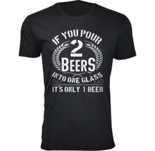 Men's Bacon and Beer Humor T-shirts product image