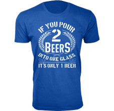 Men's Bacon and Beer Humor T-shirts product image