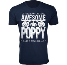 Men’s Awesome Dad and Grandpa T-Shirts product image