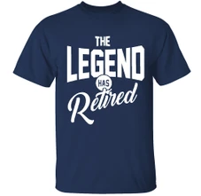 Men's Retired-Themed Cotton T-Shirts product image