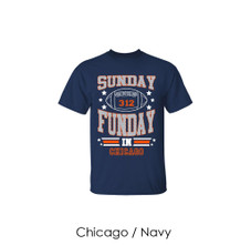 Men's Sunday Funday Football T-Shirt product image