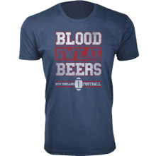 Men's Blood Sweat & Beers Football Cotton T-Shirts product image