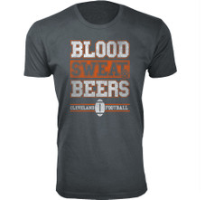 Men's Blood Sweat & Beers Football Cotton T-Shirts product image