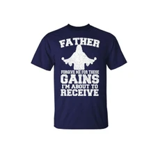 Men's Pre-Shrunk Cotton Gym Themed Workout T-Shirt  product image