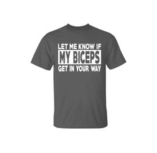 Men's Pre-Shrunk Cotton Gym Themed Workout T-Shirt  product image