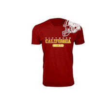 Men's College Football Helmet T-Shirt product image