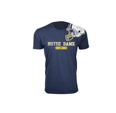 Men's College Football Helmet T-Shirt product image
