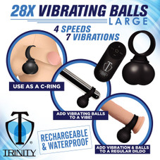 Penis Massager and Erection Enhancer with Vibrating Balls product image