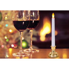 6-Piece LED Flameless Taper Candles with Remote product image