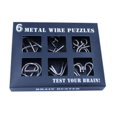 Metal Puzzle Brain Teaser (6-Pack) product image