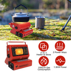 LakeForest® 2-in-1 Butane Burner & Heater product image