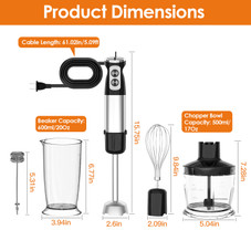 iMounTEK® 5-in-1 Multi-Purpose Immersion Blender product image
