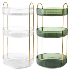NewHome™ 3-Tier Rotating Makeup Organizer product image