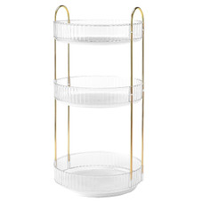 NewHome™ 3-Tier Rotating Makeup Organizer product image