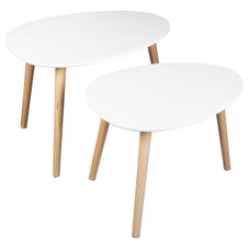 Triangular Nested Coffee Tables (Set of 2) product image