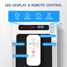 OBENSKY Under Desk Treadmill with Remote, Bluetooth, and LED Display product image