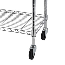 5-Tier Steel Wire Shelving with Wheels product image