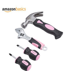4-Piece Stubby Tool Set by Amazon Basics product image