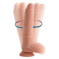 8" Vibrating and Rotating Dildo with Remote Control  product image