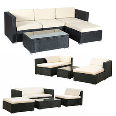 Costway 5-Piece Outdoor Rattan Furniture Set product image