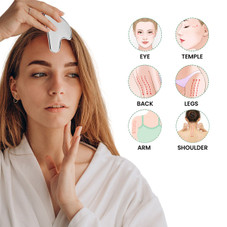 Stainless Steel Gua Sha Massage Skin Care Tool (2-Pack) product image
