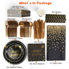 NewHome Disposable Birthday Dinnerware Set product image