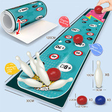 Tabletop Roll-up Sports Games - Basketball, Curling, Bowling, Football, Golf product image