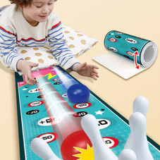 Tabletop Roll-up Sports Games - Basketball, Curling, Bowling, Football, Golf product image