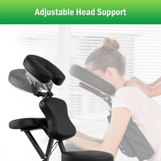 PU Leather Travel Massage Chair with Carrying Bag product image