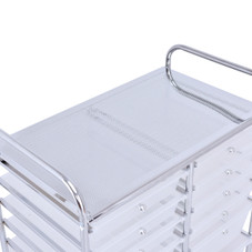 Costway 12-Drawer Rolling Storage Cart Organizer product image