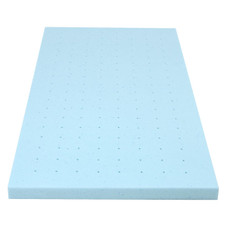 4''Gel-Infused Memory Foam Mattress Topper Ventilated Bed Pad product image