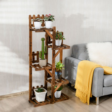 5-Tier Wood Plant Stand Display Shelf  product image