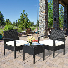 Costway 3-Piece Rattan Patio Furniture Set  product image