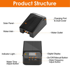 iMounTEK® Solar Powered Water Pump Drip Irrigation Kit product image