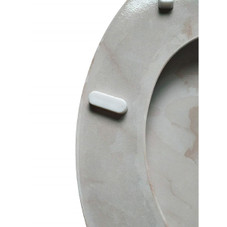 Round Toilet Seat with Easy Clean & Change Hinge product image