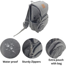 Expanding Diaper Bag Travel Backpack with Changing Pad product image