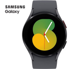 Samsung Galaxy Watch 5 with Graphite Silicone Band  product image