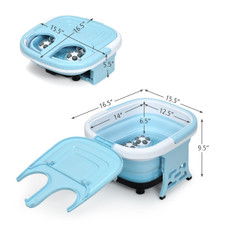 Costway Foldable Foot Spa Bubble Massager  product image