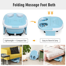 Costway Foldable Foot Spa Bubble Massager  product image