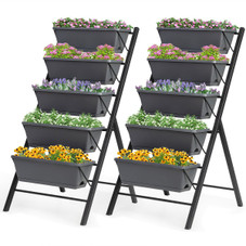 Costway Vertical 4ft 5-Tier Patio Planter Boxes (2-Pack) product image