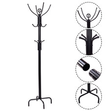 Costway 78'' Metal Coat Rack Tree with Umbrella Holder product image