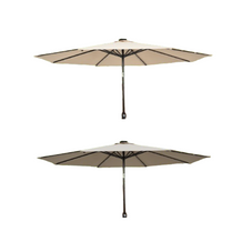 Costway 10' Solar LED Patio Umbrella with Tilt Adjustment product image