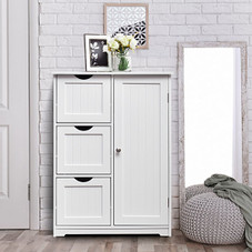 Bathroom Floor Cabinet with 3 Drawers and 1 Cupboard product image